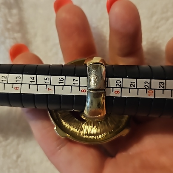 #0078 Vintage Stretchy costume Red ring - Picture 6 of 6